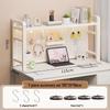 Iron Art Pegboard Bookshelf & Desk Organizer for Home or Dorm