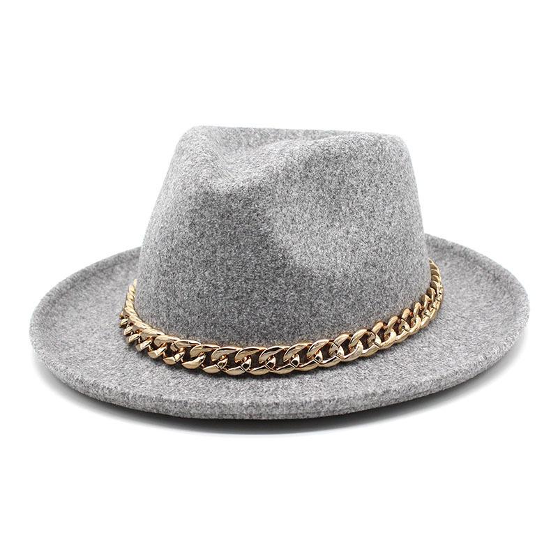 Thickened Dragon And Phoenix Curling Top Hat Short Brim Street Shot Popular Jazz Hat Fedora Classic Felt Hat