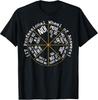 Funny Tech Employee T-Shirt - Wheel of Answers for IT Professionals