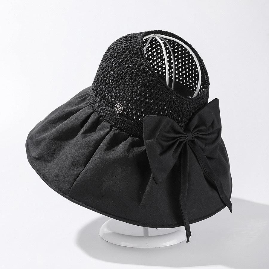 Spring and Summer New Outdoor Sunshade Straw Hat Women's Full Bucket Hat Big Brim Sun Hat Face Covering Cycling Sun Protection Hat