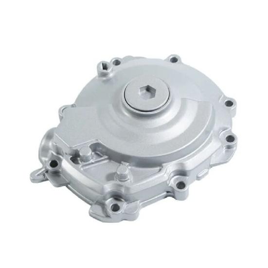 Motorcycle Engine Stator Crankcase Crank Case Cover For Yamaha YZF R1 2015-2024 R1S 2016-2018 Silver