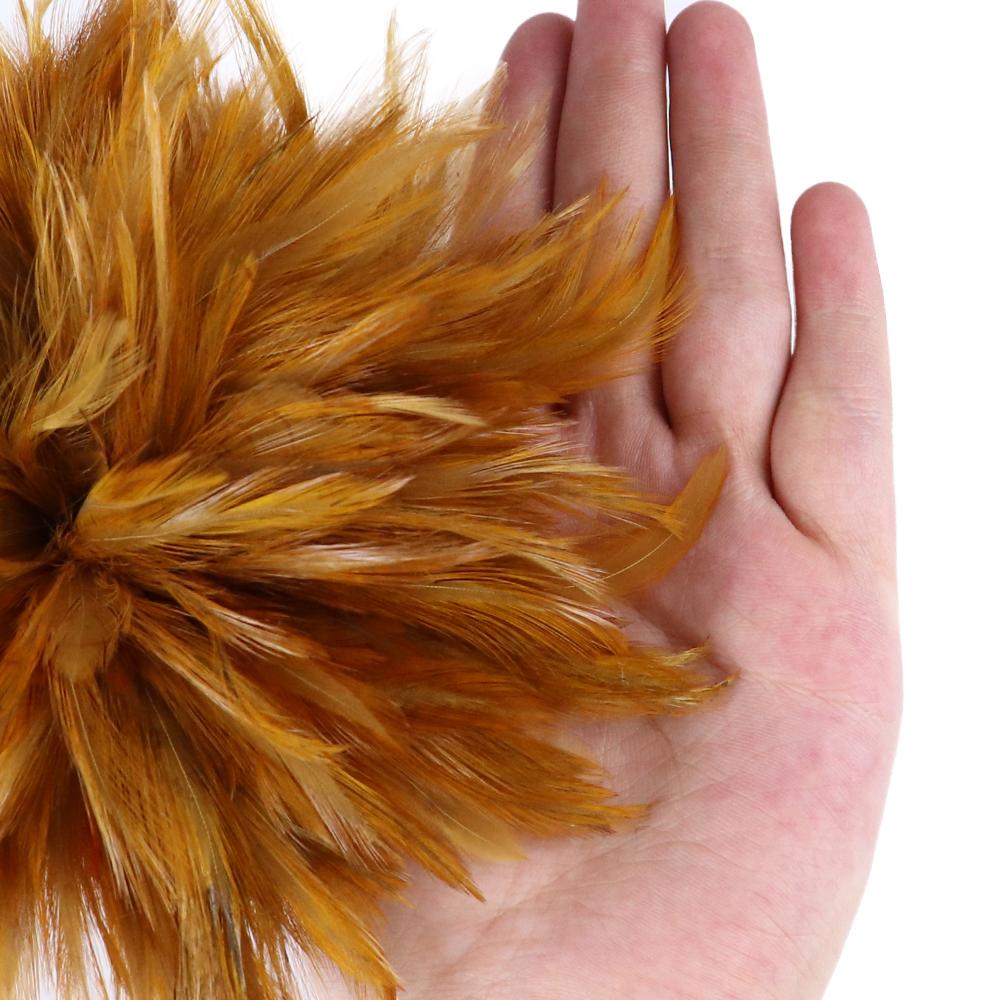 1000 Stück Natürliche Fasan Hühnerfedern Basteln Schmuckherstellung Fliegenbindezubehör Hahnsattelfedern Hochzeitsdekoration