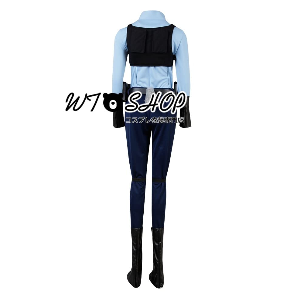 [wtshop] Zootopia Judy Hopps Cosplay Costume, Transformation Costume, Halloween, Christmas Costume