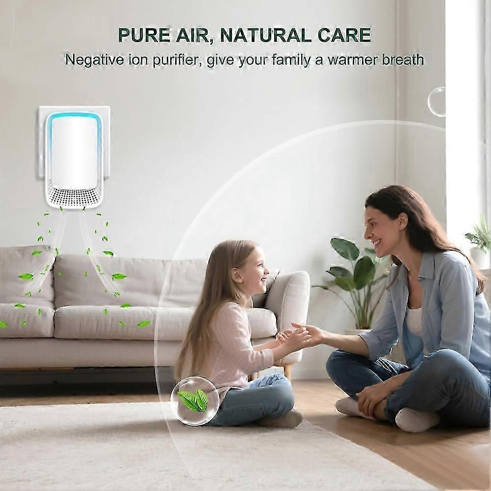 Air Ionizers for Home 3-Pack,Negative Ion Generator EU