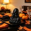 Decorative Ghost for Halloween Party 3D Printed Figurine, Cute Chin-Resting Spooky Desk Decor, Decor Funny Ornament Home And Tabletop Decoration Table