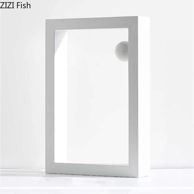 Minimalism Rectangle/circular Ornaments Modern Crafts Desk Decoration Creative Geometric Abstract Artwork Room Aesthetic Decor