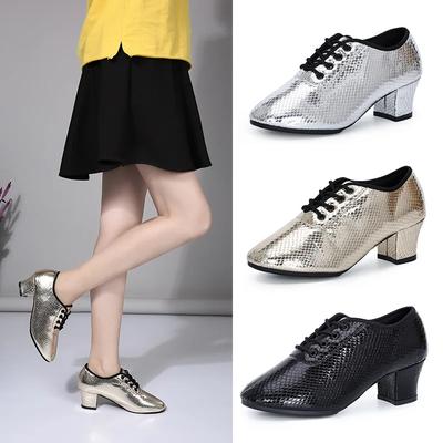 Latein Tanz Damen Schlangenleder Schuhe Absätze Weiche Sohle Modern Salsa Gesellschaftstanzschuh Frau Jazz Tango Schuhe