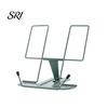 Book Holder for Office Use Foldable Iron Stand Adjustable with Non-Slip Base Portable Desktop book, Sheet Music & Study Stable