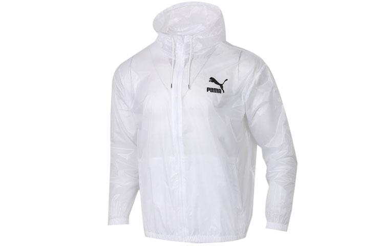 PUMA Sun Protection Clothing Unisex White Hooded Moderate 599904-02 L
