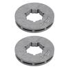 2PCS 22mm Chainsaw Rim Sprocket 3/8in-10 High Strength Rugged Construction for 10 Teeth Chainsaw