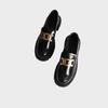Fashion Huizhou women's shoes comfortable thick heel British style black small leather shoes spring and summer new loafers platform shoes women