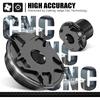 NICECNC Black Engine Timing Plugs Bolts Compatible with Suzuki DRZ400 DRZ400E DRZ400S DRZ400SM 2000-2024 See Fitment 09259-36016-20H 09248-14011