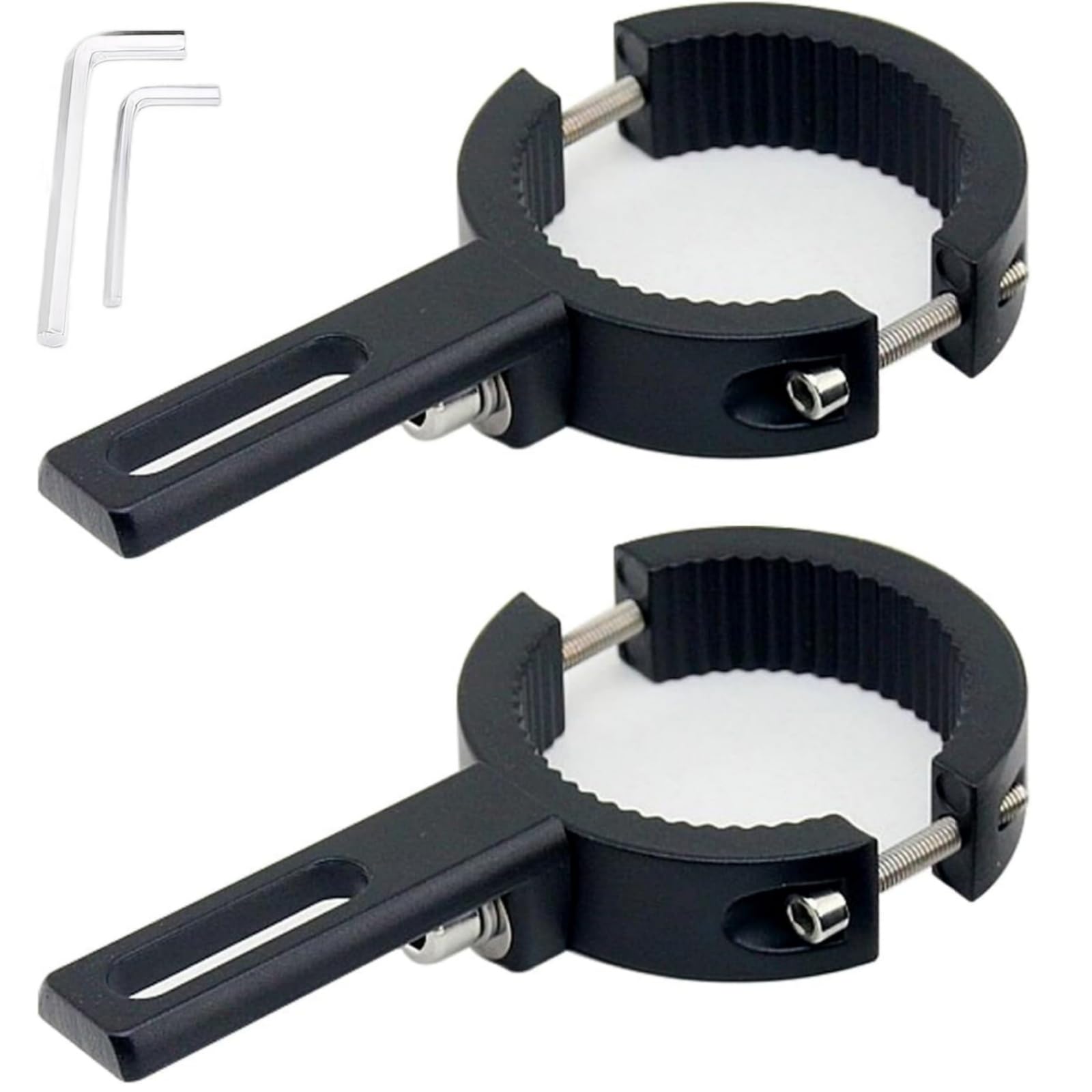 Motorcycle Headlight Stay Work Light Bracket Set of 2 Approximately