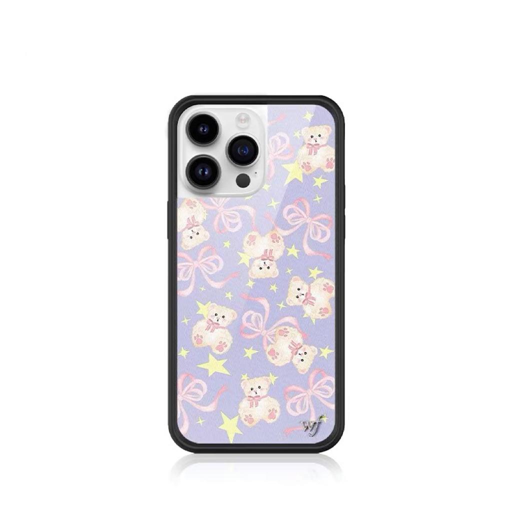 

Новий Wildflower WF Вишневий Ведмедик Чохол для Телефону для iPhone 12 13 14 15 16 17 Pro Max Plus Мавпа INS Мультяшний Чохол Кролик 16 Pro Funda for iphone 13