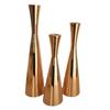 Modern Candle Stands 3 Piece Decorative Taper Candlestick Metal Candleholders For Table Centerpieces Or Patios Decors