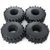 120mm 1.9 Rubber Rock Tires Wheel Tires for 1/10 RC Rock Crawler SCX10-AXI03007 (4 Pieces)