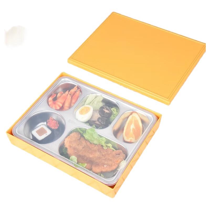 304 Stainless Steel Divided Lunch Box