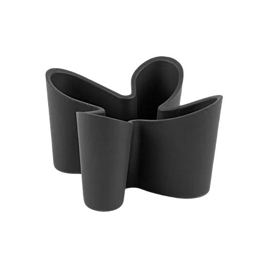 

Коробка дистанционного управления, большая вместимость, четырехлистный клевер, четыре отделения, практичное, красивое хранилище для сортировки форм для спальни чёрный