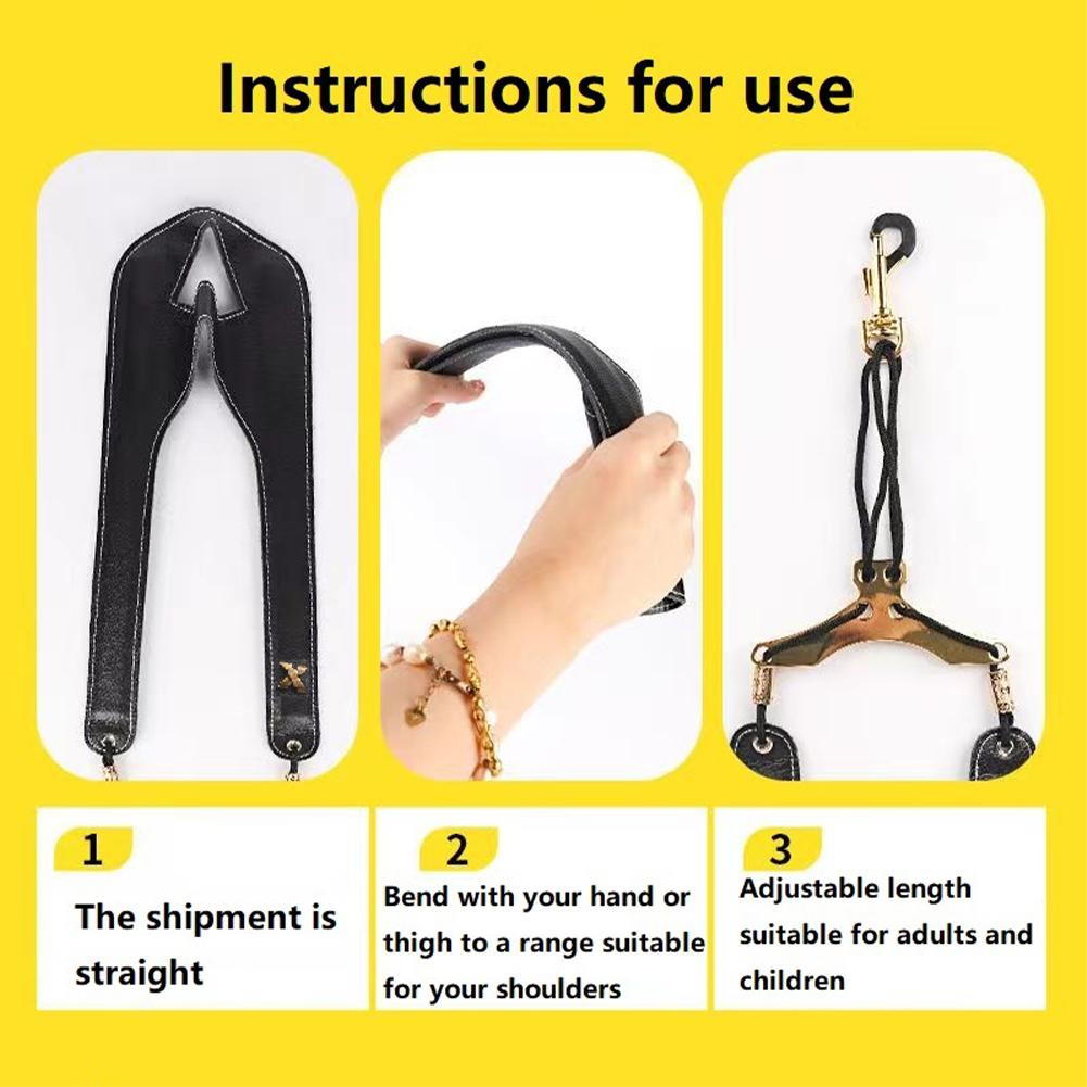Saxophone Shoulder Strap Adjustable Saxophone Neck Strap Double Shoulder Harness Strap Musical Instrument Accessories