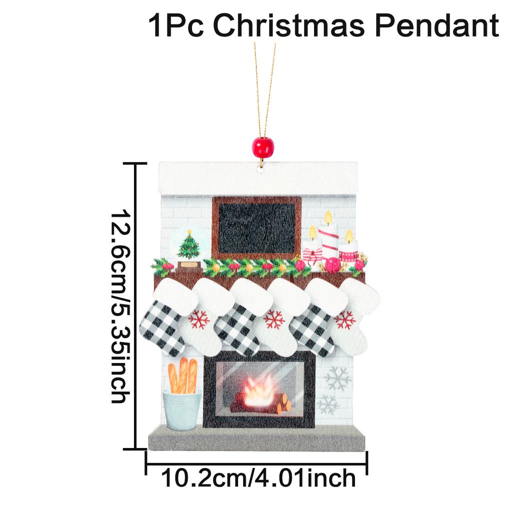 Christmas Pendant DIY Personal Family Christmas Decorations For Home 2025 Navidad Christmas Tree Hanging Ornament New Year 2025