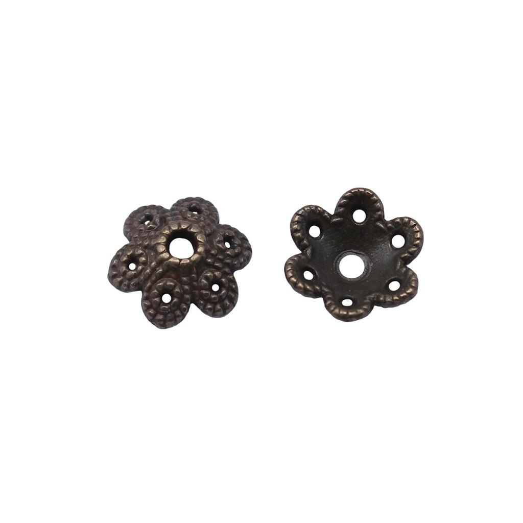 Flower Bead Cap Spacer Findings Ornate Covers For DIY Jewelry Making Materials