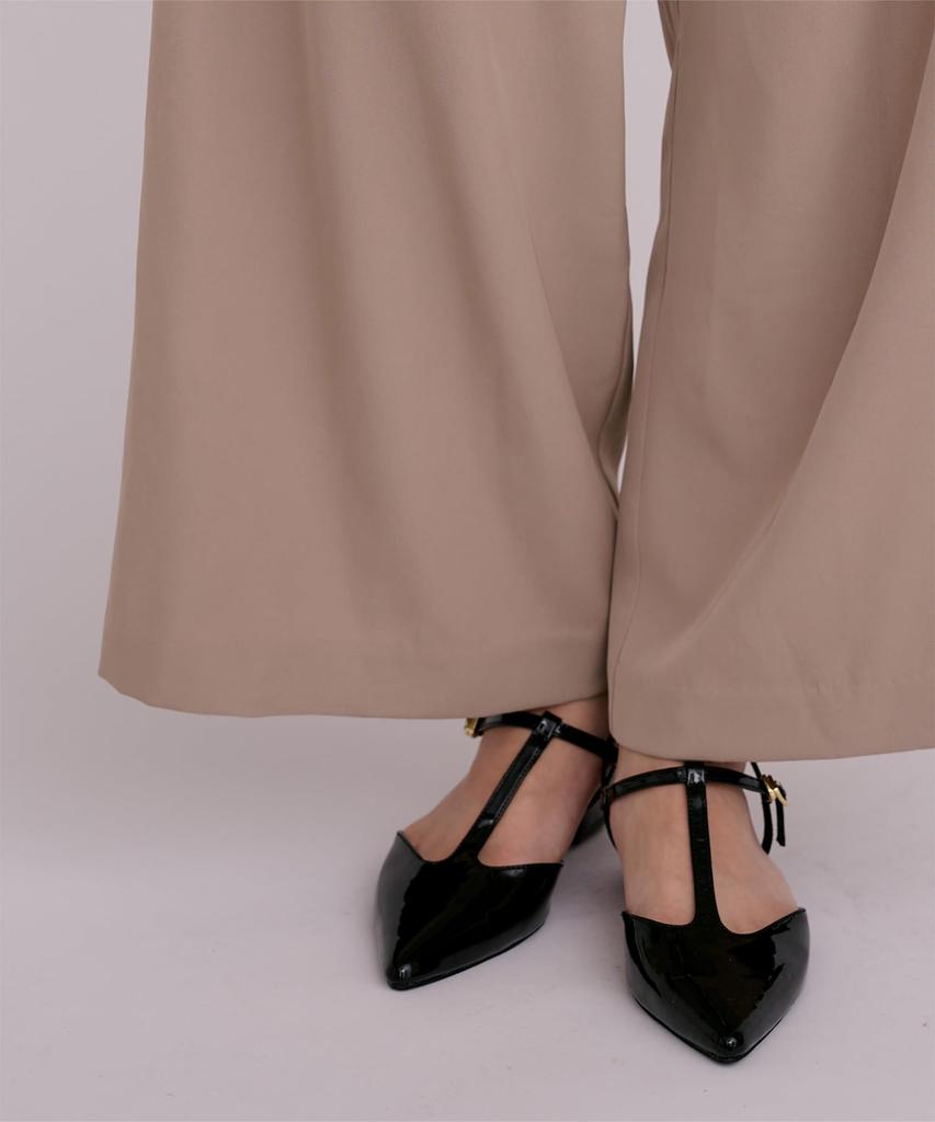 Yours Pointed Toe Mary Jane Mules BFXU1822 Women's LL Ivory