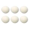 6 Pcs Wool Drying Balls High Density Adsorb Impurities Reduce Static Electricity Laundry Wool Balls