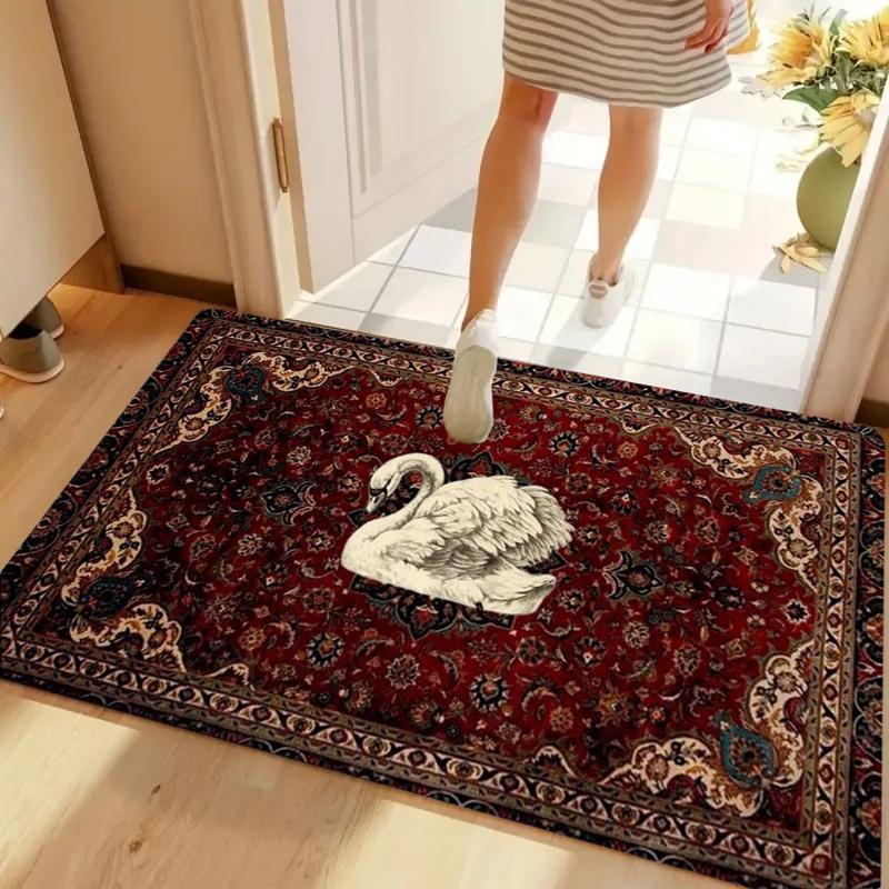 

Gothic Dark Fox Scissors Eye Non-slip Washable Door Mat for Entryway Gothic Decor Home Decoration 40cm x 60cm