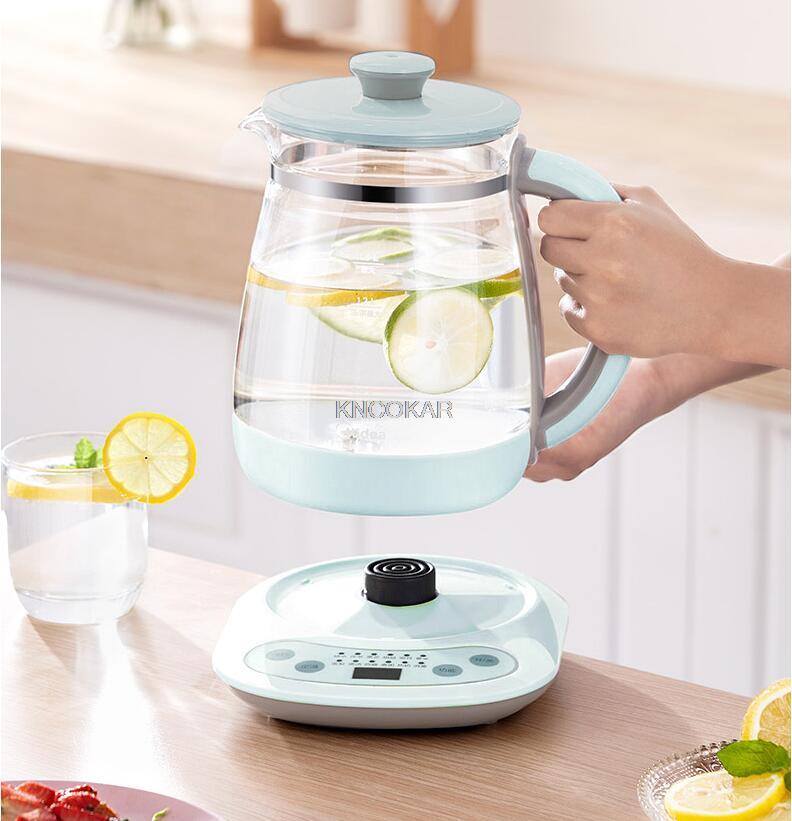 220V 1.5L Household Electric Kettle Automatic Glass Electric Health Preserving Pot Multi Stewing Cooking Machine Multi Cooker