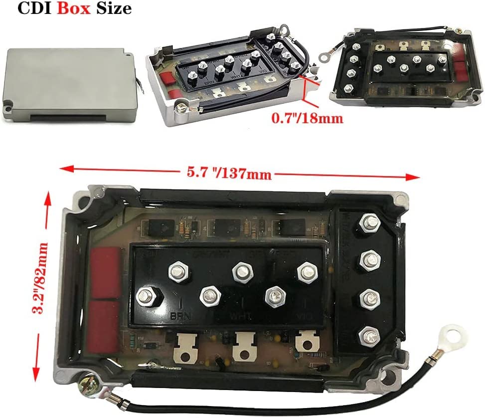 2 Pack CDI Switch Box 50/90/115/150/200 Mercury Outboard Motor 332-7778A12 Power Pack