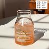 650ml Heat Resistant Glass Tumbler Cup With Alphabet Pearl Design Coffee Milk Juice Smoothie Daily Use