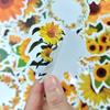 High-Quality 50Pcs High-Quality Sunflower High-Quality Vinyl High-Quality Decals High-Quality Aesthetic Self-assembly High-Quality Stickers