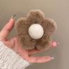 Plush Flower Hair Claw Large Shark Clip Simple Barrettes Crab Hair Clips Hairgrips Autumn Winter Hair Accessories