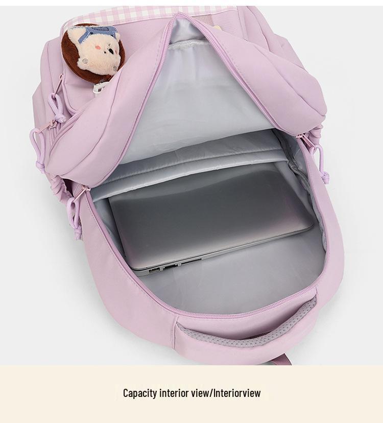 2025 Stylish Large-Capacity Backpack for Students & Travel - Ideal for Middle, High School, and College