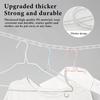 2 Stück platzsparende winddichte Wäscheleine tragbarer Auto-Kleiderbügel Outdoor-Wäscheleine Reise