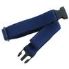 SK11 Buckle Work 38mm Tough GI One-Touch Belt, Navy, Wide, Woven, SB-OT38
