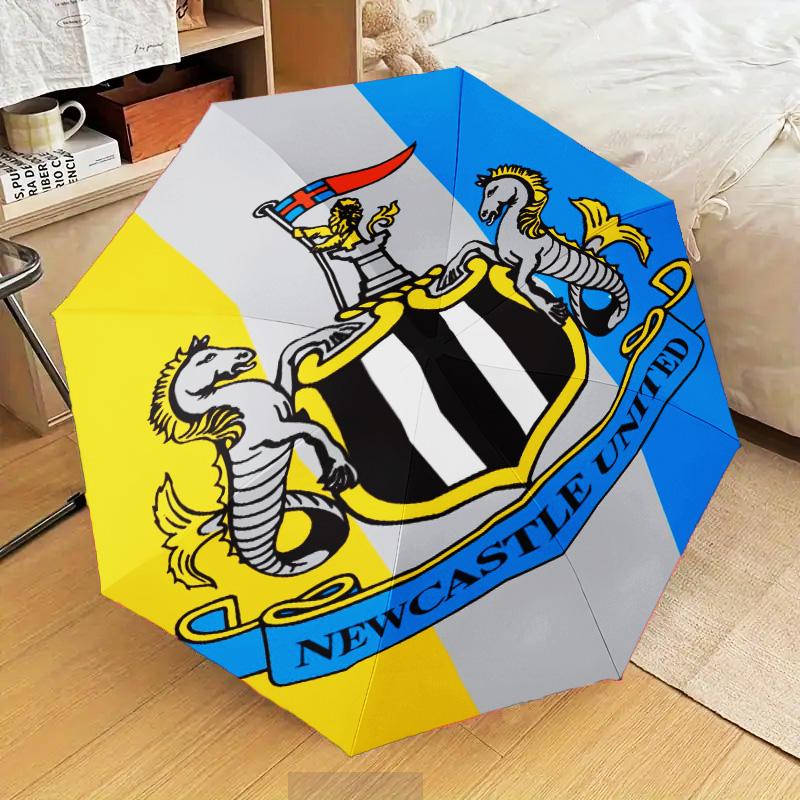 1PC United Crest Printed Umbrella Folding umbrella, automatic umbrella 8-Frame for Travel, camping Fan gifts Christmas Gifts