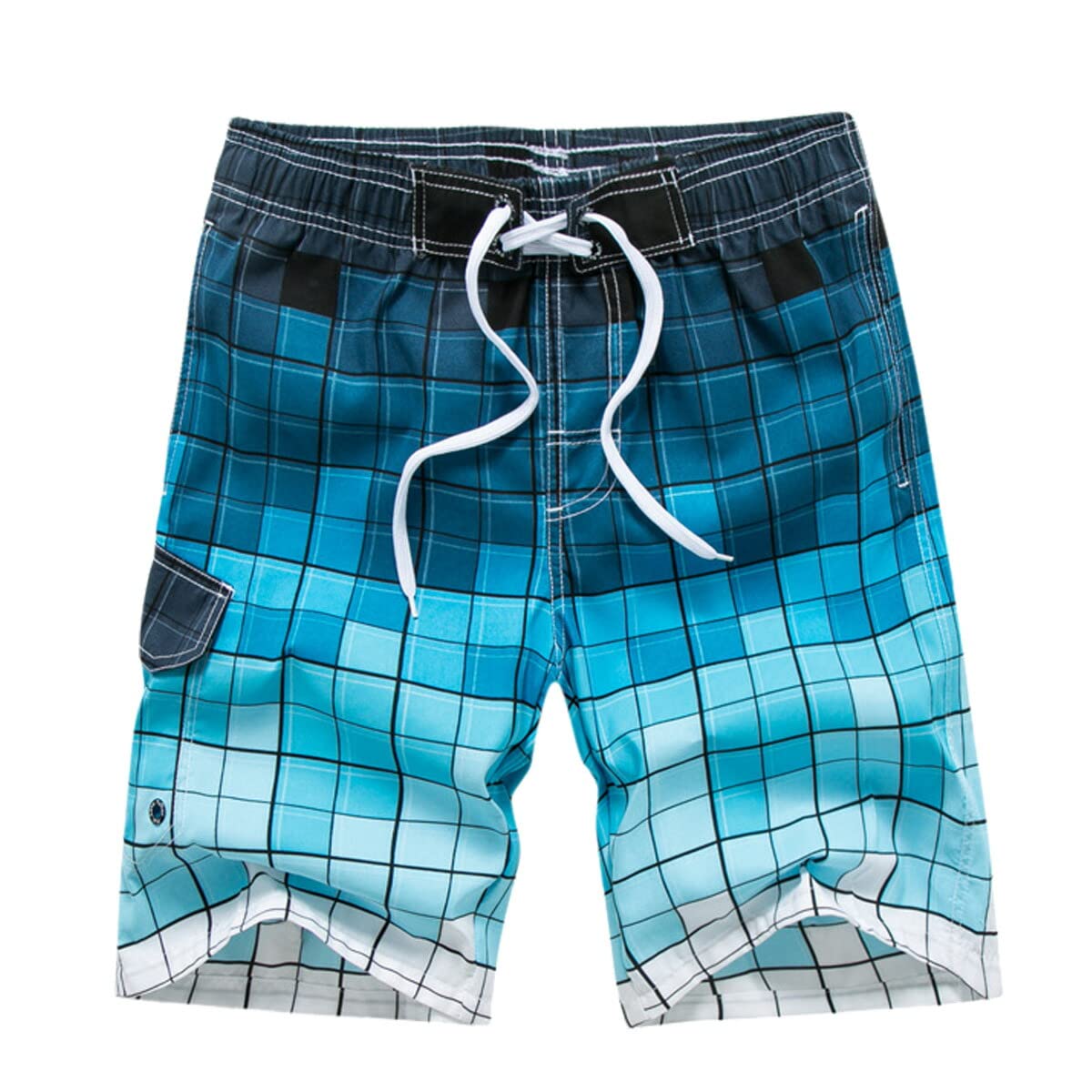 

Surf Большие сетчатые шорты для плавания до колена синие [Karly Shop] Мужская одежда для плавания, Шорты, Половина, Размер, Амфибийные, Внутренние, Длина, Стильные, Шорты, M-7L, mm1805, 3L,