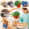 Squeaky Dog Toys For Aggressive Chewers, Interactive Plush Dog Chew Toys With Cotton Rope, Teeth Cleaning & Training Puppy Toys For Small Medium Large