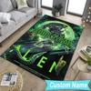 Custom NameAlien Ornate Frame Carpet, Indoor Rug, Chair Rug, Living Rooms, Doormat Made From Polyester Home Decor Birthday Christmas Gifts