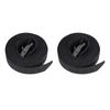 2pcs set Outdoor Lashing Tie Surfboard Kayak Roof Rack Cam Buckle Lock Tie Down Strap Top Rack