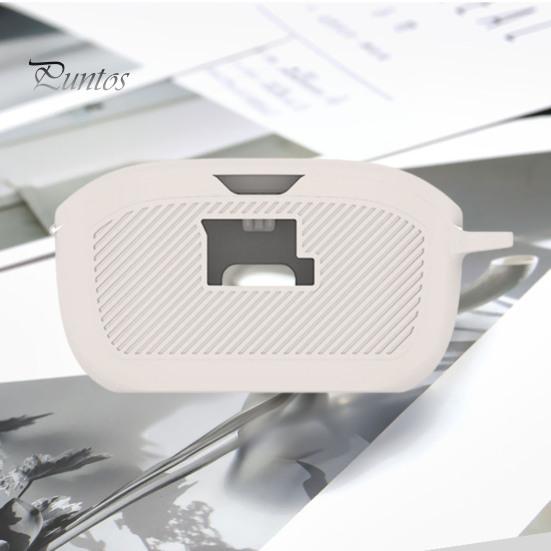 Silikon-Schutzhülle für JBL Vibe Buds, sturzsicher, stoßfest, staubdicht, Ladeloch-Design, tragbare Aufbewahrungstasche