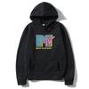 Felpa con cappuccio da uomo per primavera e autunno MTV Music TV Stampa Pullover Felpa con cappuccio streetwear