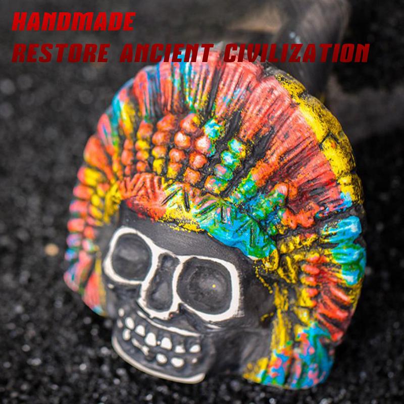 Хэллоуин Розыгрыш Ацтекский Военный Свисток Керамический Жуткий Ацтекский Свисток Смерти Громкий Свисток-Крик Свисток-Череп Свисток-Крик China Mainland