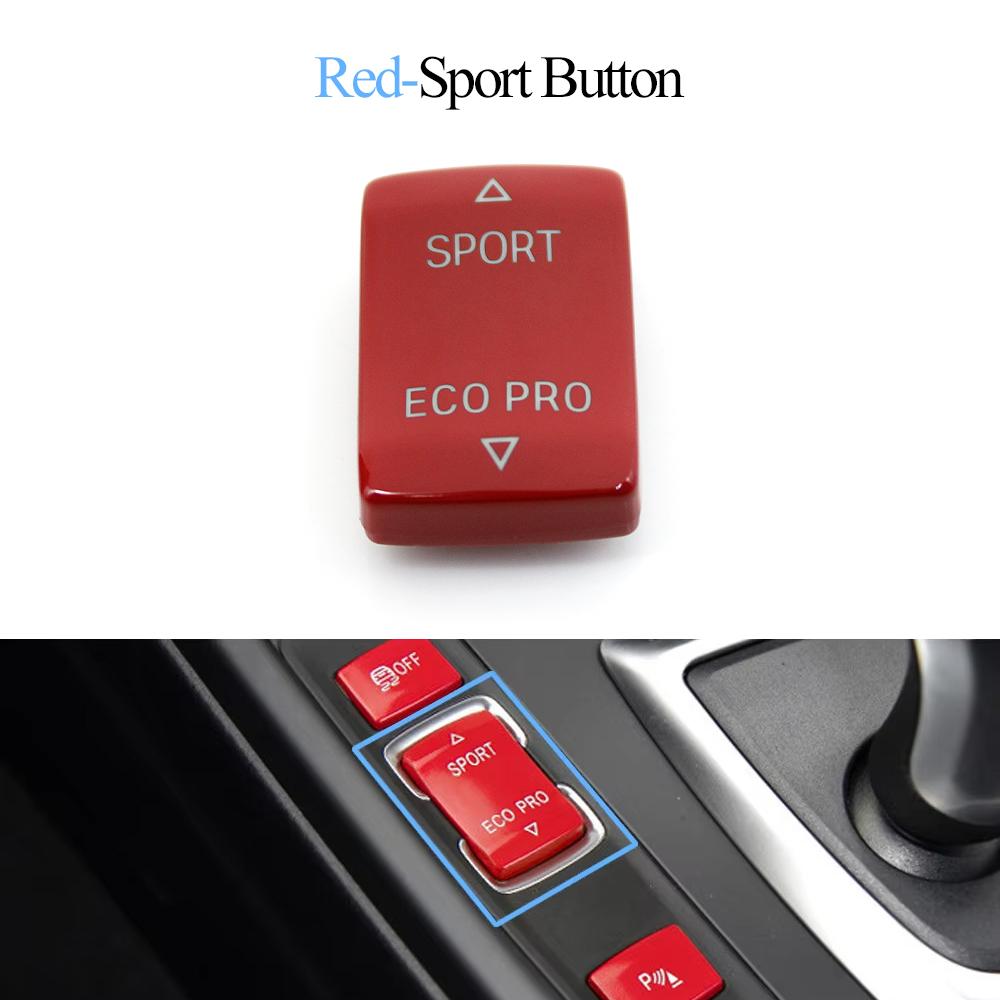 Interior Console ESP Antislip Switch Sport Buttons Radar Sensor Button For BMW F20 F21 F22 F23 F30 F31 F34 F35 F32 F36 Black Red
