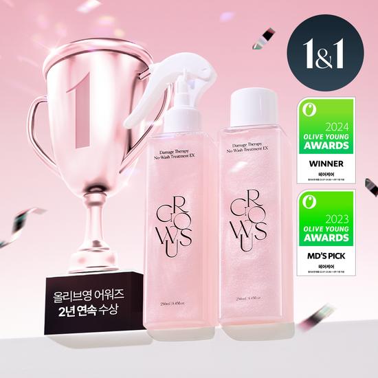 GROWUS Damage No-Wash Treatment EX 250ml Planning