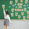 57 Pieces Rustic Bloom Succulents Cutouts Grow Your Mindset Bulletin Board Set Positive Motivational Succulents Potted Cutouts for Classroom School