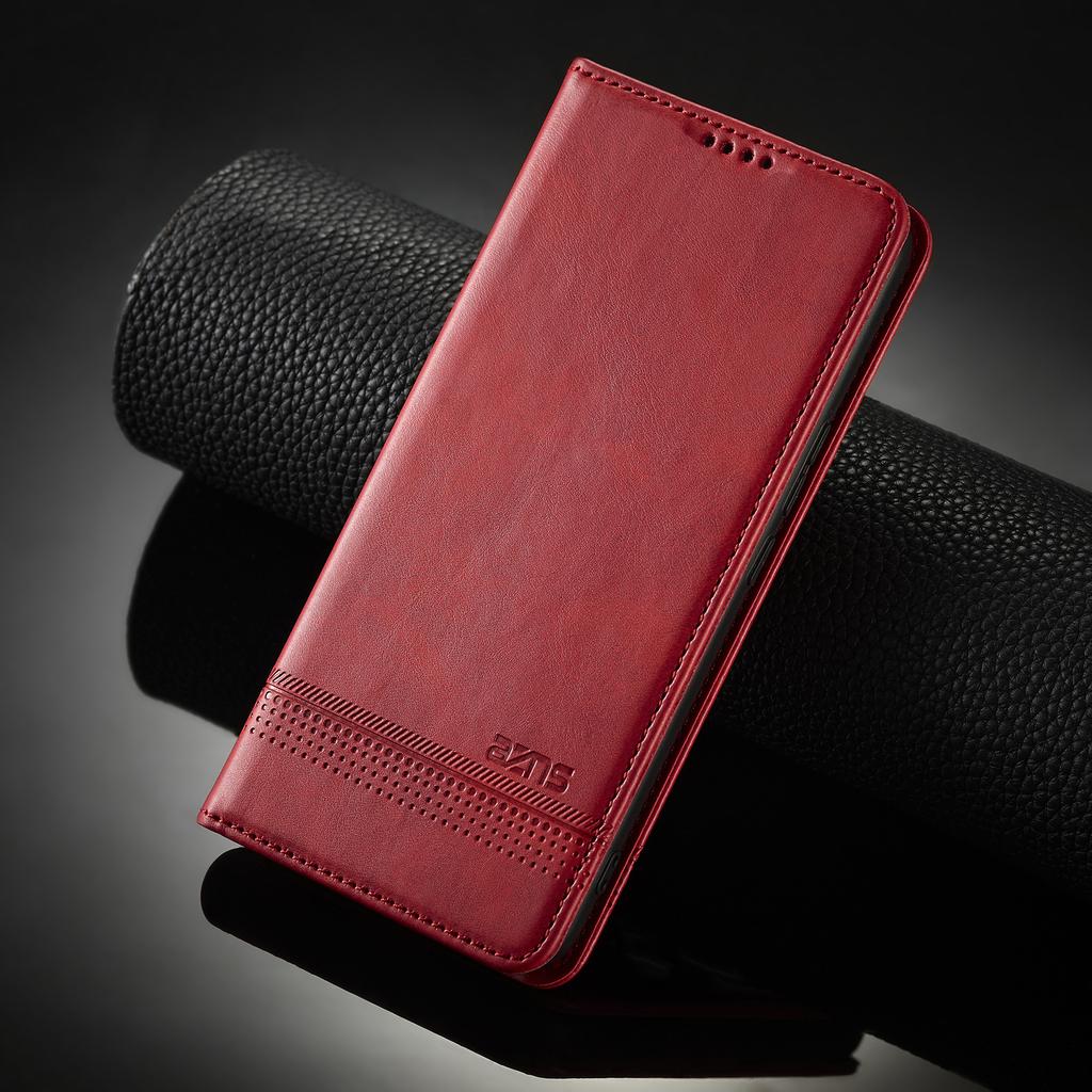 Luxury magnetic attraction case for OPPO A32 A53s A11s / A33 A53 2020 simplicity phone cover wallet case card slots quality AZNS