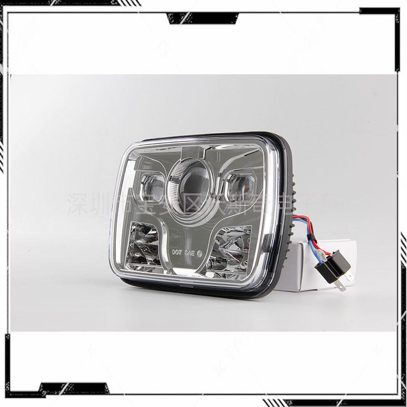 5x7 Square Truck & Motorcycle Headlights for JEEP, 6x7 inch Square Car Headlights