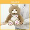 Cute Bib Cat Plush Stuff Toy Doll Room Decoration Kids Birthday Gift Cotton Pp